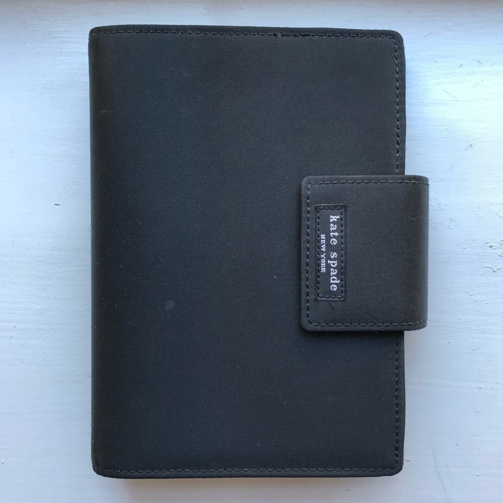 Black Kate Spade Day Planner